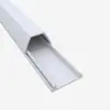 Canaleta de Alambre de PVC, Ignífuga, Montaje Superficial, Gestión de Cables, Cableado, Resistente al Fuego, Resistente al Desgaste, Canaleta Eléctrica de Piso, Estéticamente Agradable, Canaleta de Alambre Trapezoidal