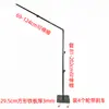 Base de Placa Quadrada Redonda de Ferro Universal Suporte Expansível para Desktop Chão para Celular Câmera Tablet Transmissão ao Vivo Fotografia Luz