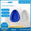 Banheiro branco e azul integrado para idosos mulheres grávidas integrado penico para idosos cuidados com o plástico penico