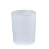 Atacado de fábrica caneca para transferência térmica DIY foto imprimível taça de vinho 8oz vidro fosco copo de uísque