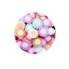 Pendientes de flores frescas japonesas de alta calidad, pendientes de material para hacer tú mismo, accesorios de flores de resina, pequeñas flores.