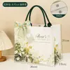 Bolsa de Lona Personalizada con Diseño Impreso, Bolsa de Compras Ecológica, Bolsa de Lona, Bolsa Impresa Multicolor, Bolso de Mano Publicitario Cultural y Creativo, Hecho a Medida
