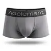 Roupa Íntima Masculina Roupa Íntima Boxer Masculina Roupa Íntima Boxer de Seda Gelada Juventude Respirável Verão Masculino Tendência Stenty Meninos