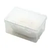 Caja de Jabón Transparente Portátil con Tapa abatible para Viajes y Viajes de Negocios, Caja Apilable para Jabón Doméstico y Jabón para Lavar
