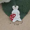 Accesorios de Joyería Pequeños Estilo Chanel al por Mayor Transfronterizos, Joyería Hecha a Mano DIY con Temática de Frutas, Accesorios de Joyería DIY Esmaltados de Alta Calidad