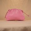 Cloud Bag Estilo Francês Feminino Pequeno Popular Internet Popular Dobrado Saco Bolinho de Massa Saco Nova Moda Couro Macio Ombro Crossbody Bolsa