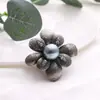 Broche de Flor de Aleación Retro Europeo y Americano Transfronterizo, Accesorios de Lujo de Alta Gama, Joyería de Pin para Mujeres