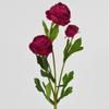 Nuevo loto de rocío 3 dinámico pequeño loto de rocío Yang peonía boda decoración de mano flores artificiales fábrica directa al por mayor