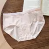 Pantaletas Talla Plus 6155 Hilo de Color Juveniles y Frescas Pantaletas para Mujer Algodón Grado A Amigable con la Piel Algodón Puro Entrepierna Extendida 10A Antibacterianas