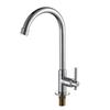 Taoguo Núcleo de Cobre Liga Redondo Vertical Grande Curvo Pia de Cozinha Monocomando Frio Torneira Pescoço de Ganso Purificador de Água Torneira 4 Pontos