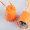 Suministros del Fabricante Portalámparas E27 de Porcelana, Casquillo de Rosca Suspendido, Portalámparas Impermeable, Portalámparas Impermeable
