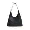 Tendência transfronteiriça grande capacidade textura tecida bolsa de axila feminina 2026 nova moda retrô bolsa de ombro única bolsa tote feminina