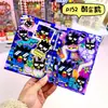Caderno Original Cartoon A7 Acrílico de Folhas Soltas, Caderno de Estudante Anime Estética Fofa Feminina
