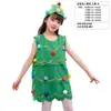 Ropa de Navidad para Niños Disfraz Navideño Falda para Niñas Árbol de Navidad Lindo COS Ropa de Navidad Disfraz