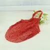 Sacolas de compras portáteis e convenientes: sacolas de rede de algodão, sacolas de compras 100% algodão, sacolas de rede de poliéster, sacolas de compras personalizadas e sacolas de rede tecidas à máquina