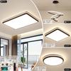 Lámpara de techo inteligente para toda la casa, moderna, minimalista, para sala de estar, dormitorio, tres dormitorios, dos salas de estar, conjunto de lámparas combinadas