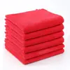 Soporta la personalización de toallas de microfibra tejidas, suaves y amigables con la piel, altamente absorbentes, no sueltan pelusa, toalla multifuncional