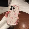 Funda para teléfono KT cat con pajarita, adecuada para Apple 17 Pro Max, iPhone 16/15 Pro, anticaída para 13/12/11