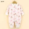 Categoría de Ropa para Bebés un Pelele de Algodón Puro para Recién Nacidos de Primavera y Otoño para Niños y Niñas, Monos para Primer Mes para Niños Pequeños, Estilo para Todas las Estaciones