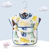 Comida de Verano para Niños Impermeable y a Prueba de Suciedad Sin Mangas Cubo de Arroz Bata de Bebé Babero Delgado de Verano para Niños Hombres y Mujeres Bebé