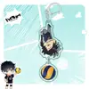 Llavero de Acrílico de Voleibol Hecho por Fans Junior Dibujo Animado Anime Periférico Lindo Colgante Accesorio