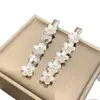 Pinza para el pelo de pétalos de perla y pedrería estilo coreano para mujer, pasador lateral versátil, pinza para flequillo, pinza de cocodrilo, nuevo modelo 2026