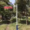 Poste de Luz LED de Rua Impermeável para Exterior 3 m 4 m 5 m 6 m Braço A Poste de Luz para Jardim Residencial Nova Reconstrução Rural