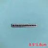 Adecuado para Pegatinas de Coche BMW M performance Pegatinas de Coche de Metal Placa de Nombre BMW Etiqueta de Aluminio Pegatinas Decorativas para Guardabarros