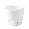 Vaso de plástico absorvente automático para plantas verdes, cultivo de peixes, uso duplo, vaso preguiçoso, rabanete verde de escritório, vaso para suculentas, redondo