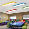 Luminarias para Clase de Capacitación de Jardín de Infantes, Luces para Salón de Clases, Luces LED de Techo, Tiras de Luces de Colores, Luces Colgantes para Pasillos de Supermercados y Oficinas