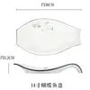 Plato Cerámico para Cocinar Pescado al Vapor de la Isla Qianshan, Plato Largo para Servir Cocina China en Hoteles, Plato Caliente para Clubes de Restaurantes Hunan