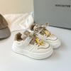 Zapatillas Deportivas de Moda para Niñas 2025 Otoño Zapatos Blancos Deportivos de Suela Suave para Niños Zapatillas Versátiles Casuales para Estudiantes Niñas
