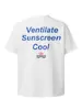 Camiseta Casual Versátil Nanxia Estilo Americano Tecido Confortável Respirável Simples Manga Curta Estampa de Letras Caimento Solto