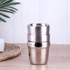 Taza de acero inoxidable 304, taza de agua con aislamiento de doble capa de estilo coreano, taza de cerveza, taza de café, tienda en línea, taza de agua, taza de agua para niños