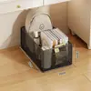 Caja de almacenamiento para libros con ruedas, perfecta para dormitorios estudiantiles, se puede colocar debajo del escritorio para guardar mochilas, un organizador móvil y práctico