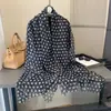 Lenço Xale de Seda Brocado Nuvem Fino de Verão Estilo Férias na Praia para Mulheres, Toalha de Praia Oversized, Decoração Versátil para Mãe