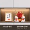Conjunto Adornos Combinados Creativos Lujo Ligero Sala de Estar Oficina Gabinete de Vino Aparador Lateral Ventana Sala de Muestras Decoraciones para el Hogar