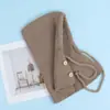 Gorro de Lana Tejido de Invierno para Mujer, Gorro y Bufanda, Pasamontañas Coreano de una Pieza con Abertura para la Cara y Protección para las Orejas para Mantener el Calor