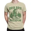 Camisetas para Hombre Patapim el Bosque Brr Brr Troll Cerebro Italiano