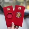 Oro Puro 999 Princesa, ¡Por Favor Hazte Rica! Nuevo Estilo Sobre Rojo Pegatina para Teléfono Regalo para Reunión Anual de la Empresa Contrato
