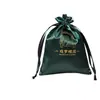 Bolsas de Cetim Imitação Seda de Luxo Leve Atacado Bolsas de Armazenamento Bolsas para Joias Bolsas com Cordão de Seda Embalagem com Cordão de Cetim Personalização