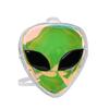 Bolsa Infantil Estilo Coreano 2024 Verão Nova Bolsa de Ombro Transparente a Laser de Alienígena Meninas Bolsa de Ombro Transparente de Gelatina