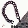 Joyería Popular Europea y Americana para Hombre Hebilla de Joyería Metálica Elegante de Seis Caras Pulsera No se Desvanece Artículos de Ebay Amazon