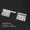 Bisagra de acero inoxidable directa de fábrica para puerta de baño de madera, bisagra silenciosa desmontable, accesorios de hardware