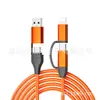 El Producto de Origen es Adecuado para Cable de Datos de Carga Súper Rápida Pd65W Cuatro en Uno para Apple 17/14 y Cable de Carga Rápida Trenzado Pd27W