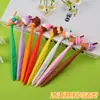 Borrachas criativas exclusivas transfronteiriças da série de sorvetes, borrachas furadas, borrachas 3D de desenho animado, material escolar para estudantes e borrachas criativas para diário