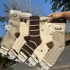 Nuevos Accesorios de Otoño e Invierno Engrosados para Mujer Calcetines Holgados de Lana de Alpaca, Calcetines Largos de Tubo Cálidos de Estilo Coreano y Japonés de Moda