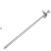 Prego de barraca para exterior no atacado 20/30/40cm pregos de aço preto para solo acessórios de montanhismo camping pregos de aço para gramado de neve