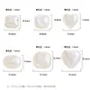 Brincos de furo único e meio furo de Heidi brincos de contas joias contas soltas sereia Ji brilho fino acessórios para brincos DIY de alta qualidade