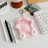 Set de Tarjetas de Peluche Ins Mengmeng Coreano para Ayuda de Star-chasing Aidou Colgante de Exhibición de Tarjetas Pequeñas Bolsita de Tarjetas Linda para Estudiantes